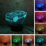 Racing Car 3D Night Light