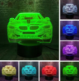 Racing Car 3D Night Light