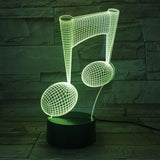 Saxophone 3D Night Light