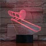Saxophone 3D Night Light