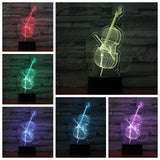 Cello 3D Night Light
