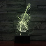 Cello 3D Night Light